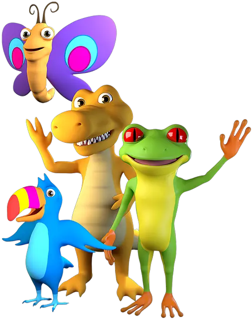 Animalive Cartoon Png Characters Png