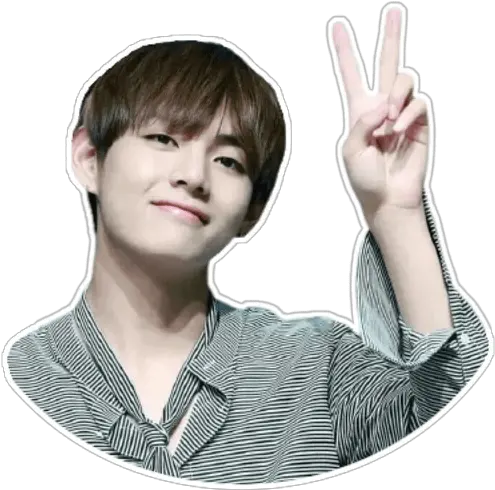 Taehyung Telegram Sticker English Profile Pic Of V Bts Png Bts V Icon