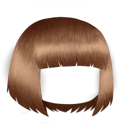 Freetoedit Gacha Life Gachalife Hair Brown Hairbrown Picsart Gacha Life Hair Png Hair Transparent Background