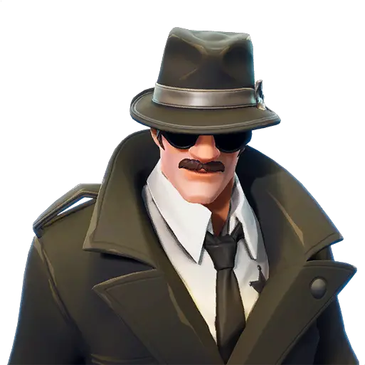 Fortnite Icon Character Png 169 Noir Fortnite Fedora Png