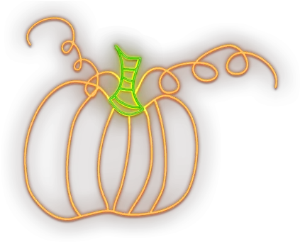 Free Pumpkin Halloween Illustrations Neon Halloween Pumpkin Transparent Png Pumpkins Icon