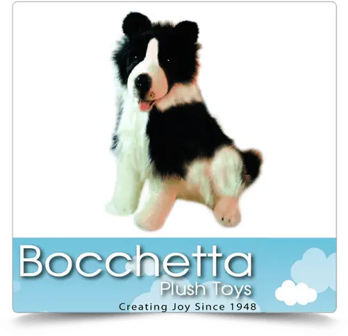 Border Collie Soft Plush Dog Tommy Bocchetta Bocchetta Plush Toys Png Border Collie Png