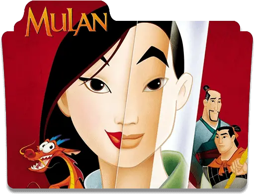 Mulan Folder Icon Designbust Original Mulan 1998 Poster Png Mulan Transparent