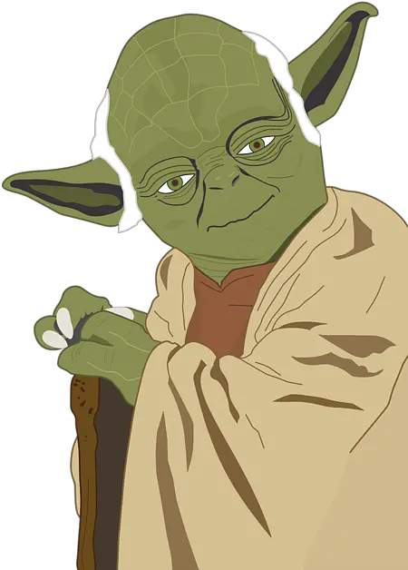 Yoda Star Wars Tshirt Illustration Png Yoda Transparent