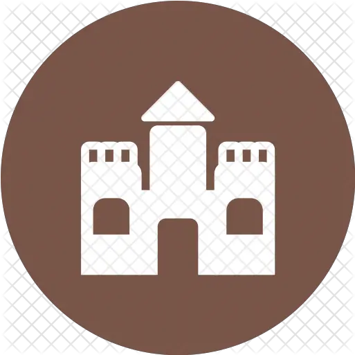 Sand Castle Icon Of Glyph Style Castle Png Sand Castle Png