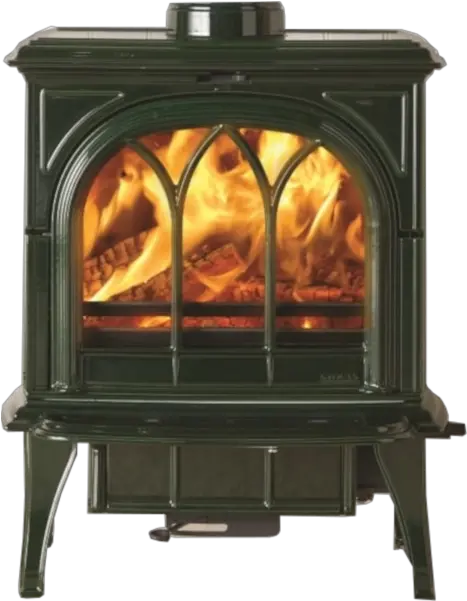 Stovax Huntington 28 Green Stove Png Green Flames Png