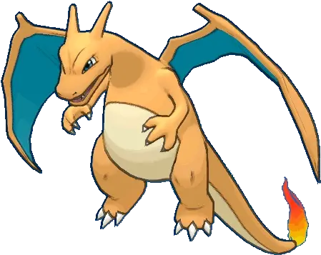 Barelysuper Pokedex Pokemon Charizard Sprite Gif Png Charizard Transparent