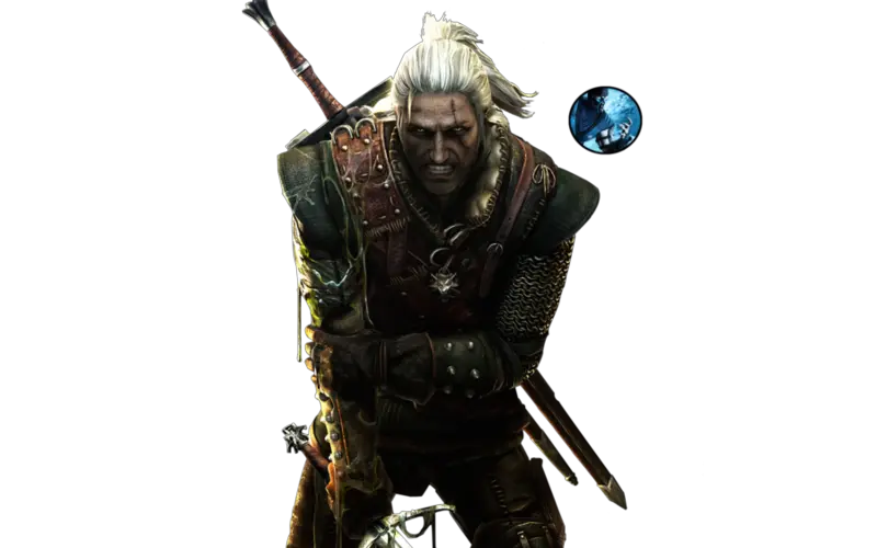 The Witcher 3 Geralt Png Image Witcher 3 Geralt Render Witcher Png