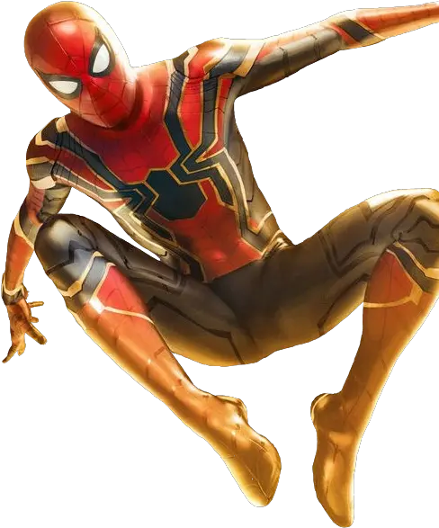 Spiderman Peterparker Ironspider Avengers Infinitywar Marvel Studios 10th Anniversary Png Iron Spider Png