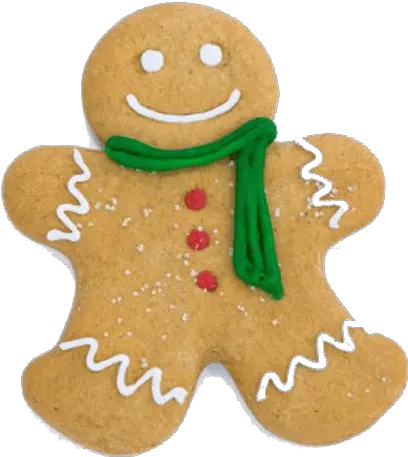 Transparent Background Holiday Cookies Clipart Christmas Gingerbread Man Cookie Png Cookies Transparent Background