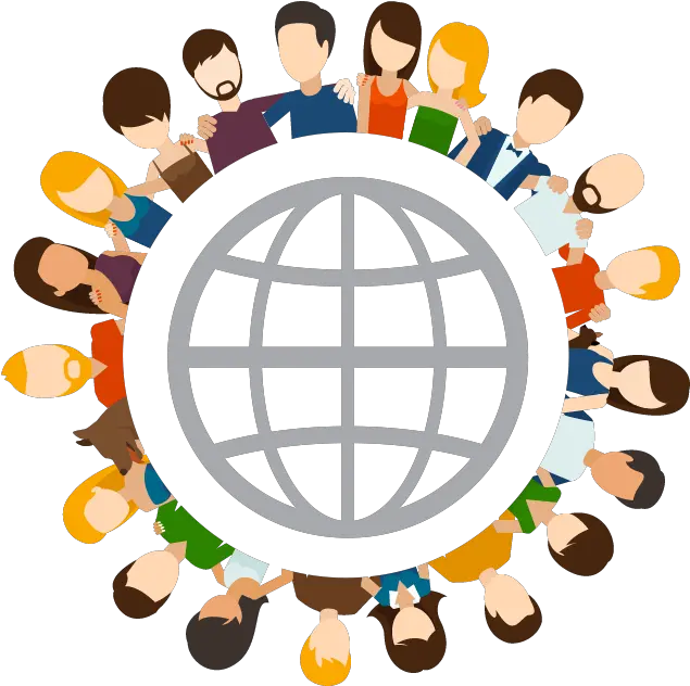 Global Friends Social Network Clipart Open Source Community Clipart Png Friends Clipart Png