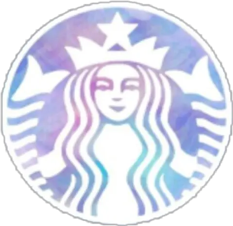 Colorful Starbucks Logo Love Sticker By Haylee Starbucks Logo Black Png Image Of Starbucks Logo