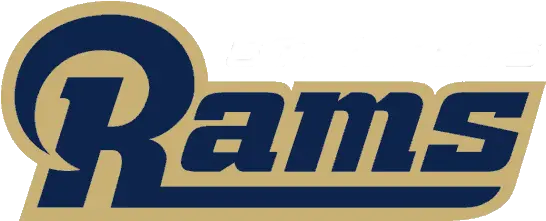 Nfl Rams Textlogo Los Angeles Rams Name Png Nfl Png