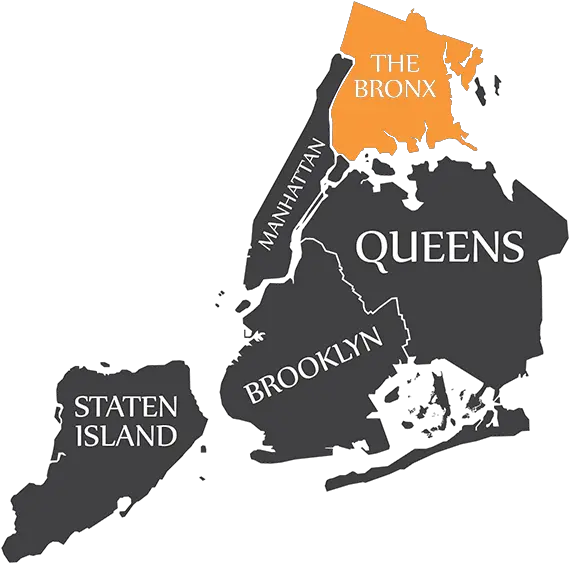 Bronx Dna Testing Accurate U0026 Accredited Confidential New York City Map Vector Png New York Icon Vector