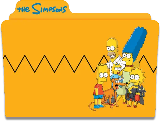 The Simpsons Season 00 Icon Folder Iconset Nellanel Simpsons Mac Folder Icon Png Simpsons Icon
