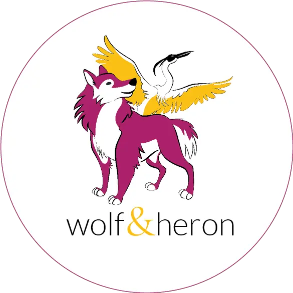 Wolf U0026 Heron Png Logo