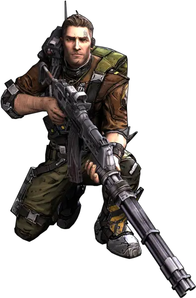 Borderlands 2 Render Borderlands 2 Characters Axton Png Borderlands Png