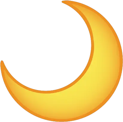 Crescent Moon Crescent Emoji Transparent Yellow Moon Png Crescent Moon Transparent Background