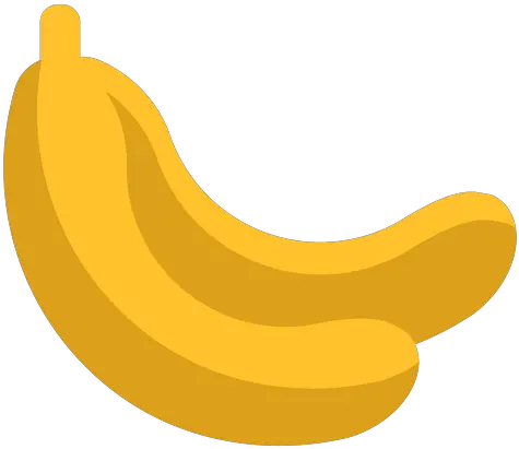 Banana Fruit Flat Transparent Png U0026 Svg Vector File Saba Banana Banana Transparent