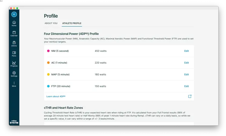 Your Athlete Profile And Workout Settings U2013 Wahoo Fitness Vertical Png Heart Icon Mac