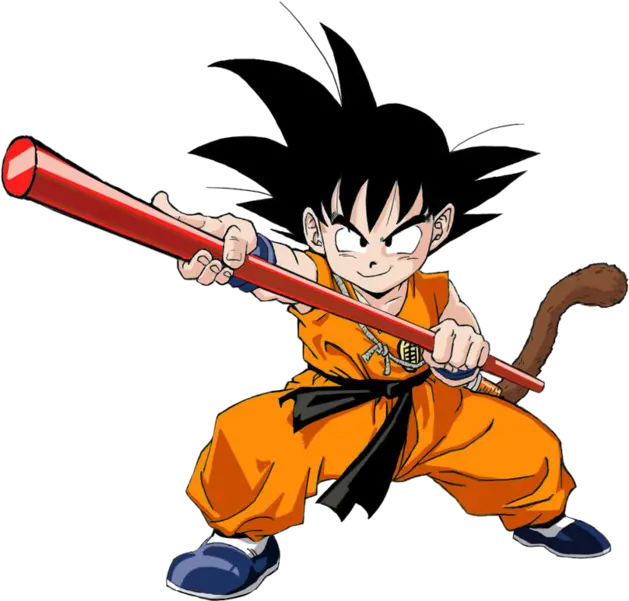 Goku Clipart Psd Kid Goku White Background Png Download Kid Goku Stick Goku Transparent Background