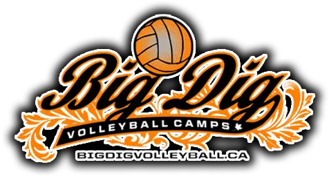 Big Dig Volleyball Logo Cross Over Basketball Png Volleyball Logo