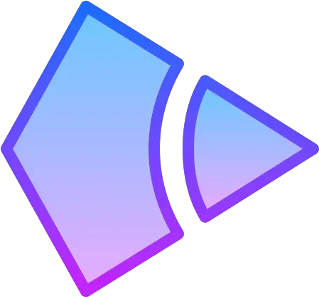 Drawboard Icon In Gradient Line Style Vertical Png Twitch Bits Icon