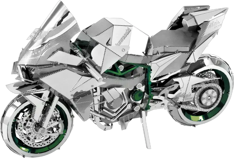 Moto Kawasaki Ninja H2r Premium Series Metal Earth Metal Earth Kawasaki Ninja Png Roc Icon Q Gt