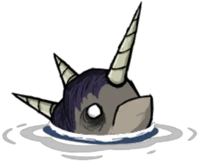 Gnarwail Don T Starve Together Horn Fish Png Narwhal Icon
