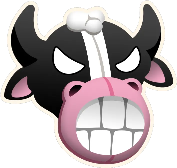 Ifiremonkey Big Heff Emoticon Fortnite Png Cow Head Icon
