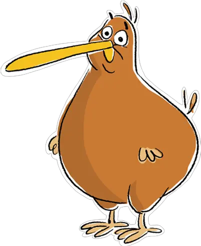 Cartoon Kiwi Bird Png Transparent Cartoon Kiwi Bird Png