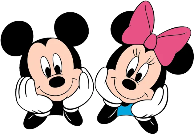 Mickey And Minnie Mouse Logo Mickey Mouse And Minnie Mouse Png Minnie Mouse Face Png