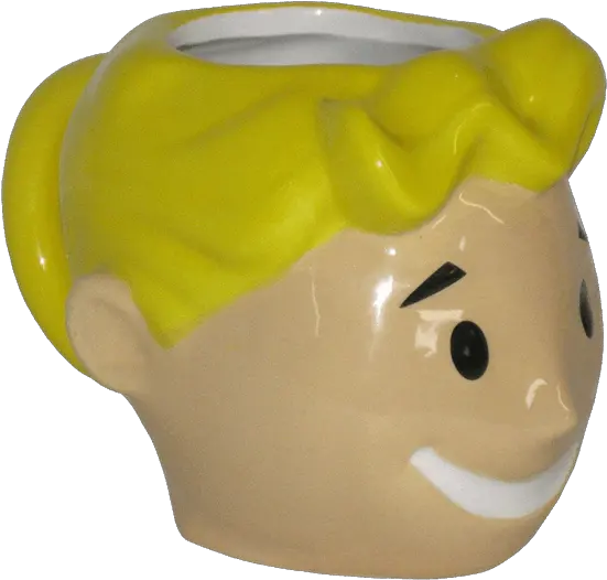Fallout Vault Boy 3d Molded Mug Fallout Vault Boy 24oz Molded Ceramic Mug Png Pip Boy Png