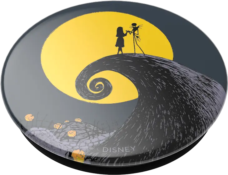 Popsocket Nightmare Before Christmas Icon In Glossy Print Yin And Yang Png Mickey Icon Punch
