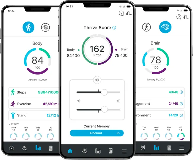 Tinnitus U0026 Hearing Aid Apps Starkey Smart Device Png Iphone App With Heart Icon