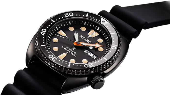 The Black Series Sea Prospex Seiko Watch Corporation Black Seiko Divers Watch Png Watch Hands Png