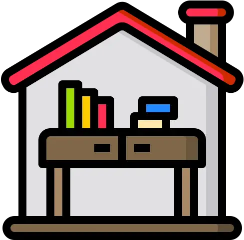 Work From Home Free Furniture And Household Icons Vertical Png Home Icon Gif