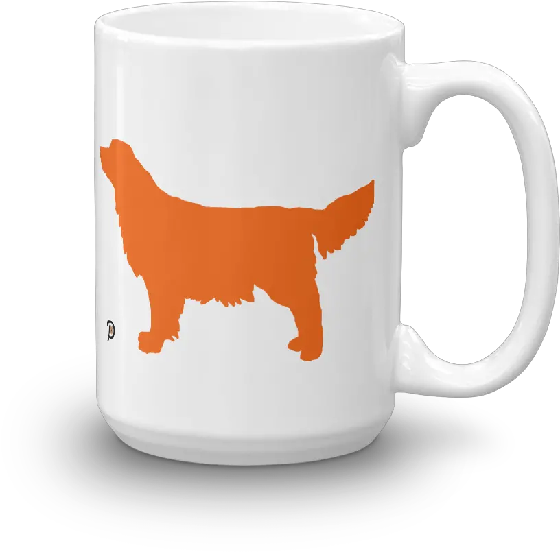 Orange Golden Retriever Mug U2013 Dogs And Art Online Mug Png Golden Retriever Png