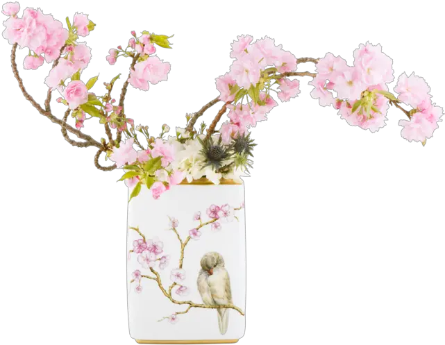Large Cherry Blossom Vase U2013 White House Historical Association Floral Png Cherry Tree Png