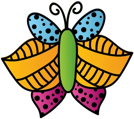 Lines Dotted Decorated Butterfly Transparent Png U0026 Svg Mariposa Con Líneas Y Puntos Dotted Lines Png