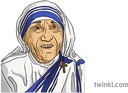Mother Teresa Illustration Senior Citizen Png Mother Teresa Icon
