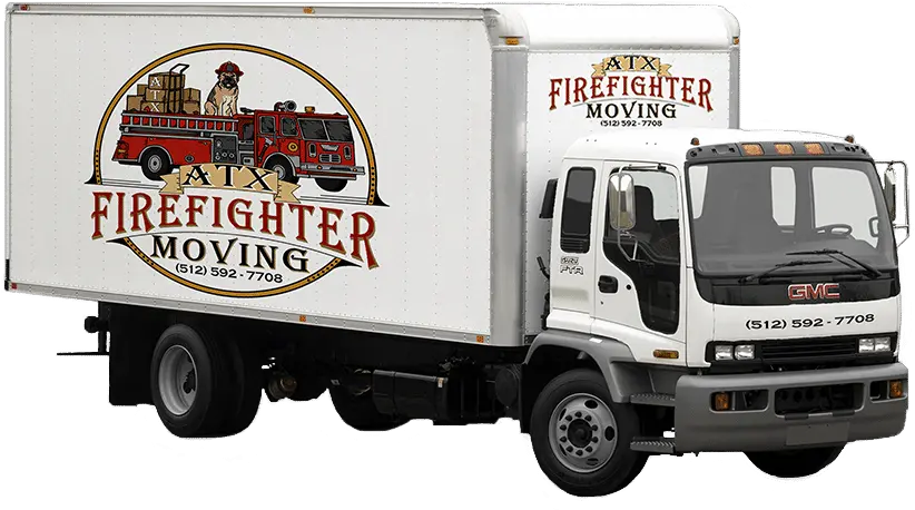 Atx Firefighter Moving Firefighter Movers In Austin Tx White Transport Van Png Moving Truck Png