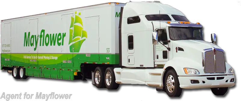 Download Hd Mayflower Moving Truck Mayflower Truck Png Mayflower Movers Moving Truck Png