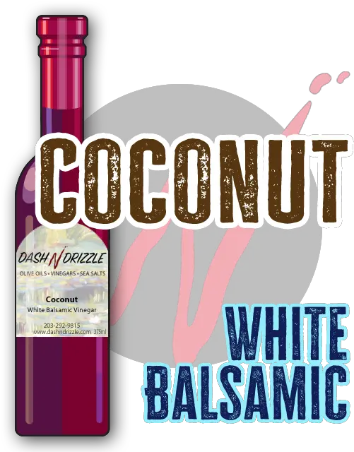 Coconut White Balsamic Vinegar Fruit Syrup Png Greek Icon Favors