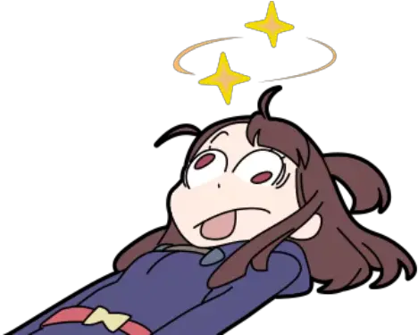 Little Witch Academia Line Stickers Album On Imgur Little Witch Academia Line Stickers Png Line Stickers Transparent