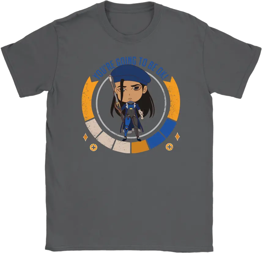 Re Going To Be Ok Chibi Ana Overwatch Trump Halloween Shirts Png Ana Overwatch Png