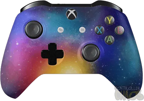 Galaxy Custom Xbox One S Controller Png Xbox 360 Controller Png