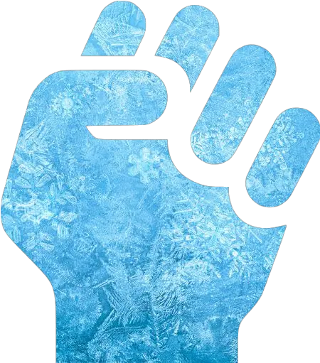 Ice Clenched Fist Icon Free Ice Hand Icons Ice Icon Set Frozen Background Transparent Png Fist Png