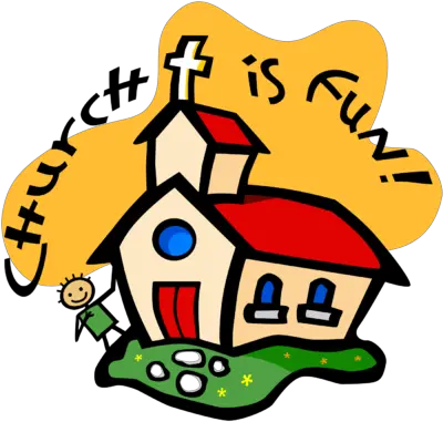 Download Hd Church Is Fun Clip Art Church Clipart Children Church Clip Art Png Church Clipart Png