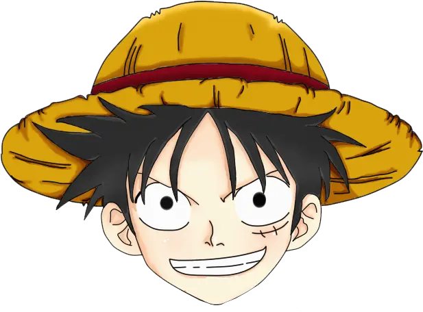 Mentahan Gambar Kepala Anime One Piece Png Grafis Media One Piece Face Png One Piece Png